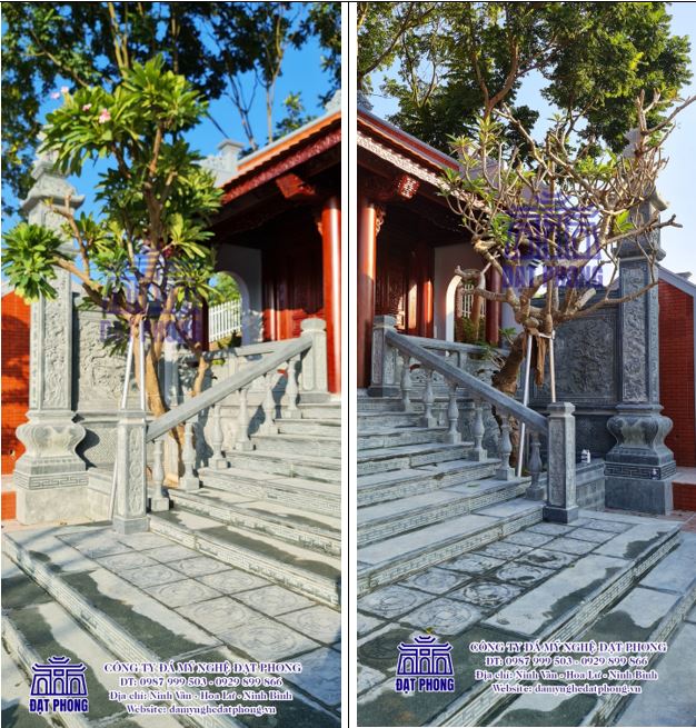 Bộ đôi cột đồng trụ khu nhà thờ Bắc Giang