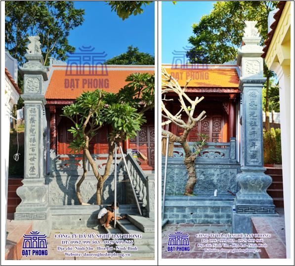 Bộ đôi cột đồng trụ nhà thờ Bắc Giang