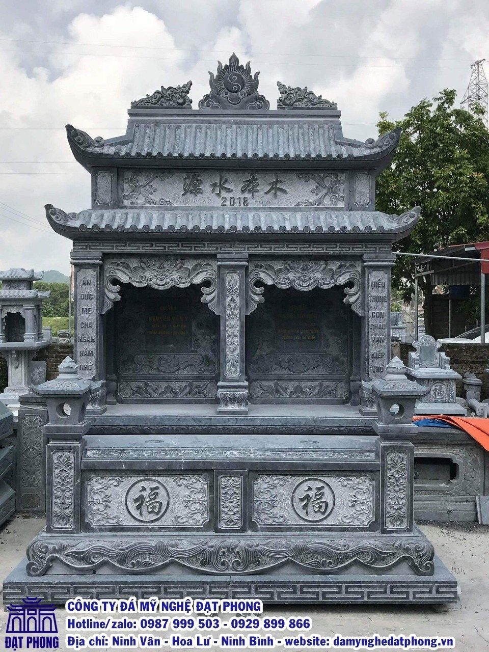 Công ty Đạt Phong luôn thi công xây mộ đôi với giá thành hợp lý
